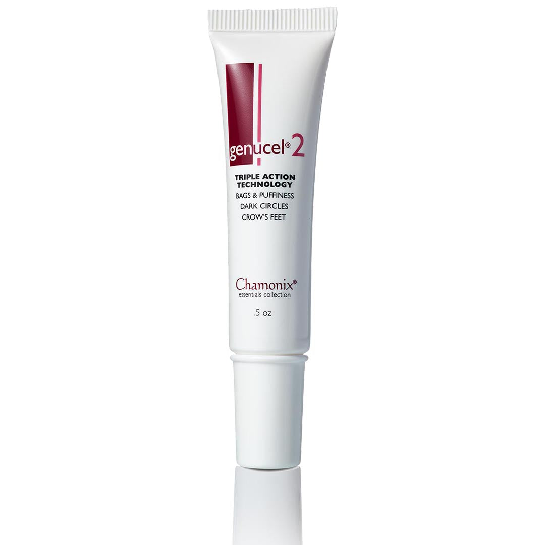 Genucel2 Triple Action Technology for bags & puffiness, dark circles and crow's feet. Great for your night time eye cream.